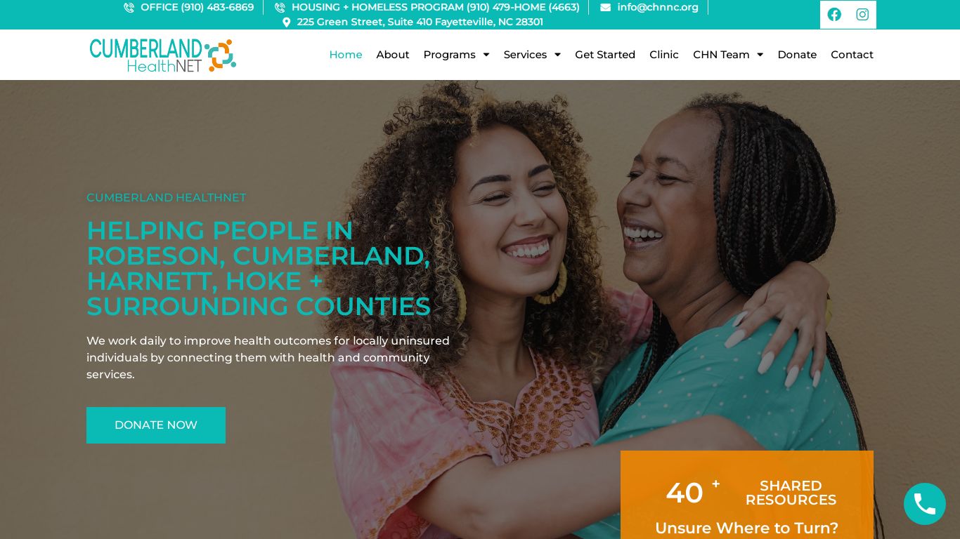 Cumberland HealthNET | We Help Local Uninsured People